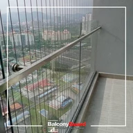 Invisible grille Singapore review style modern balcony