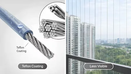 Invisible grill braces dipasang kukuh di Kuala Lumpur